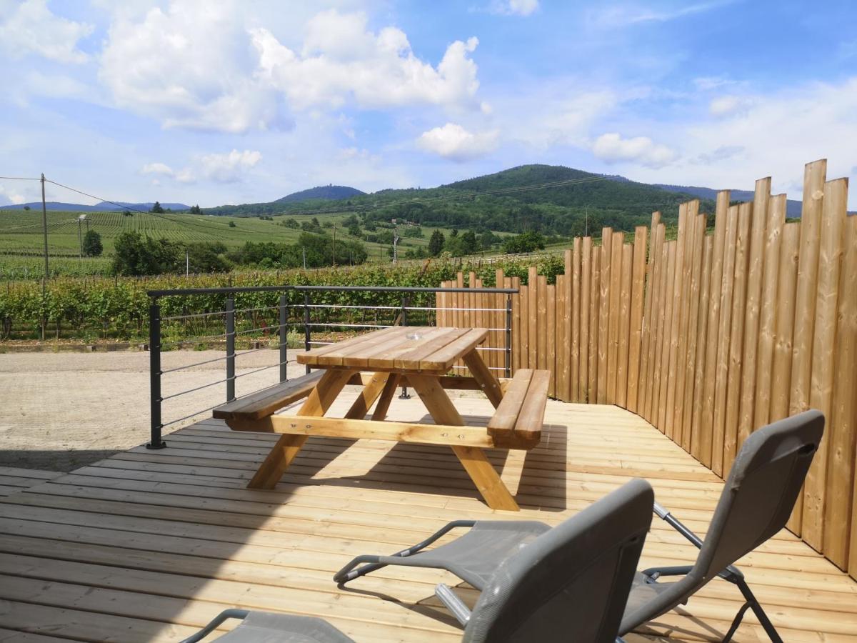 Cocon De Caractere Au Coeur Des Vignes Alsaciennes Apartman Bergheim Kültér fotó
